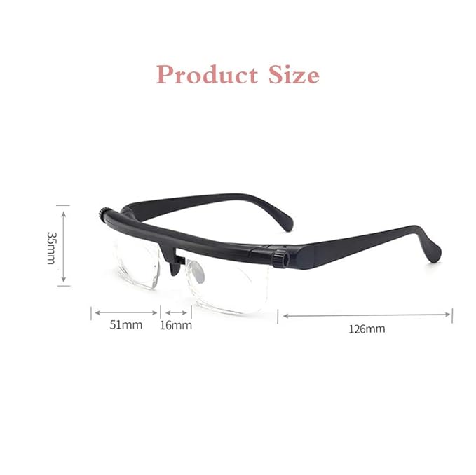 Adjustable Focus Reading Glasses