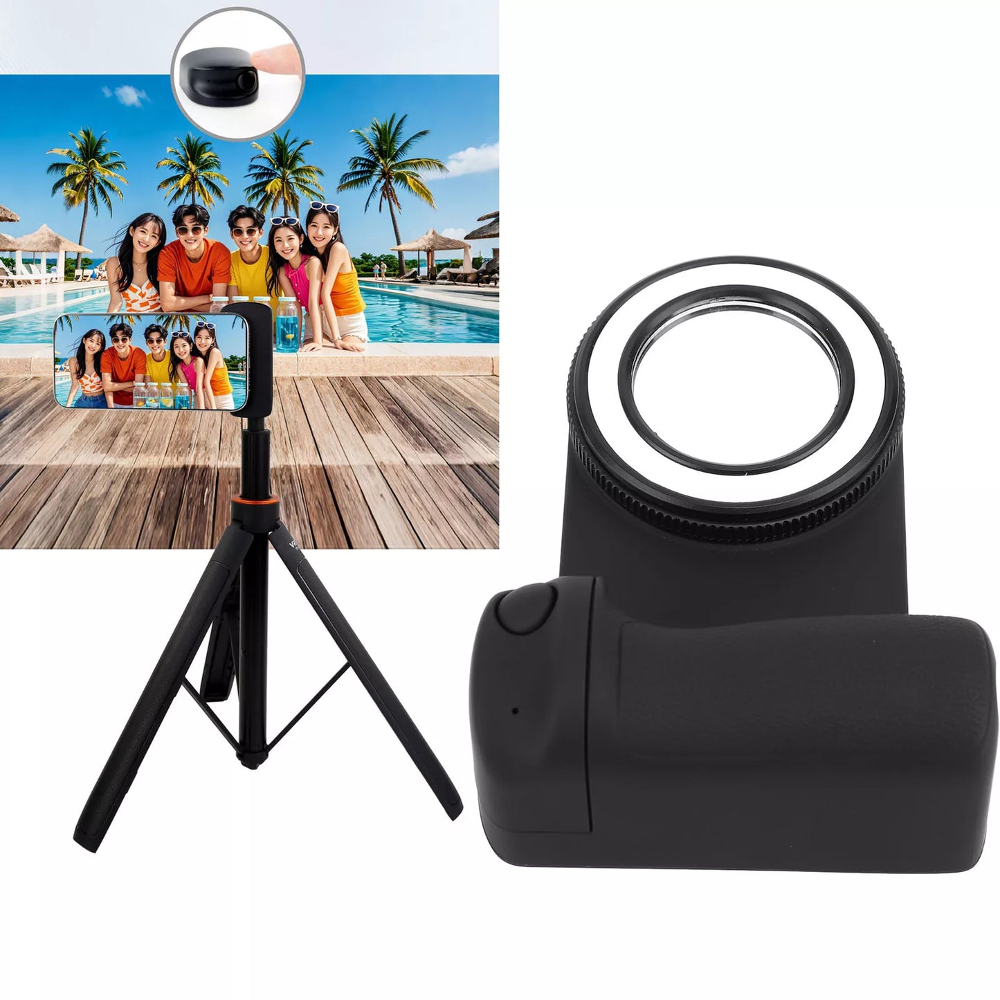 LightBuddy Pro Magnetic Phone Camera Flash Shutter