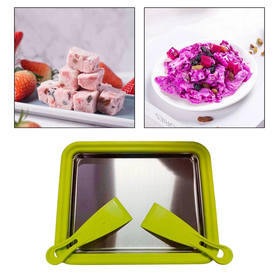 Ice Cream Roll Makers Portable DIY Sweet Pan for Children