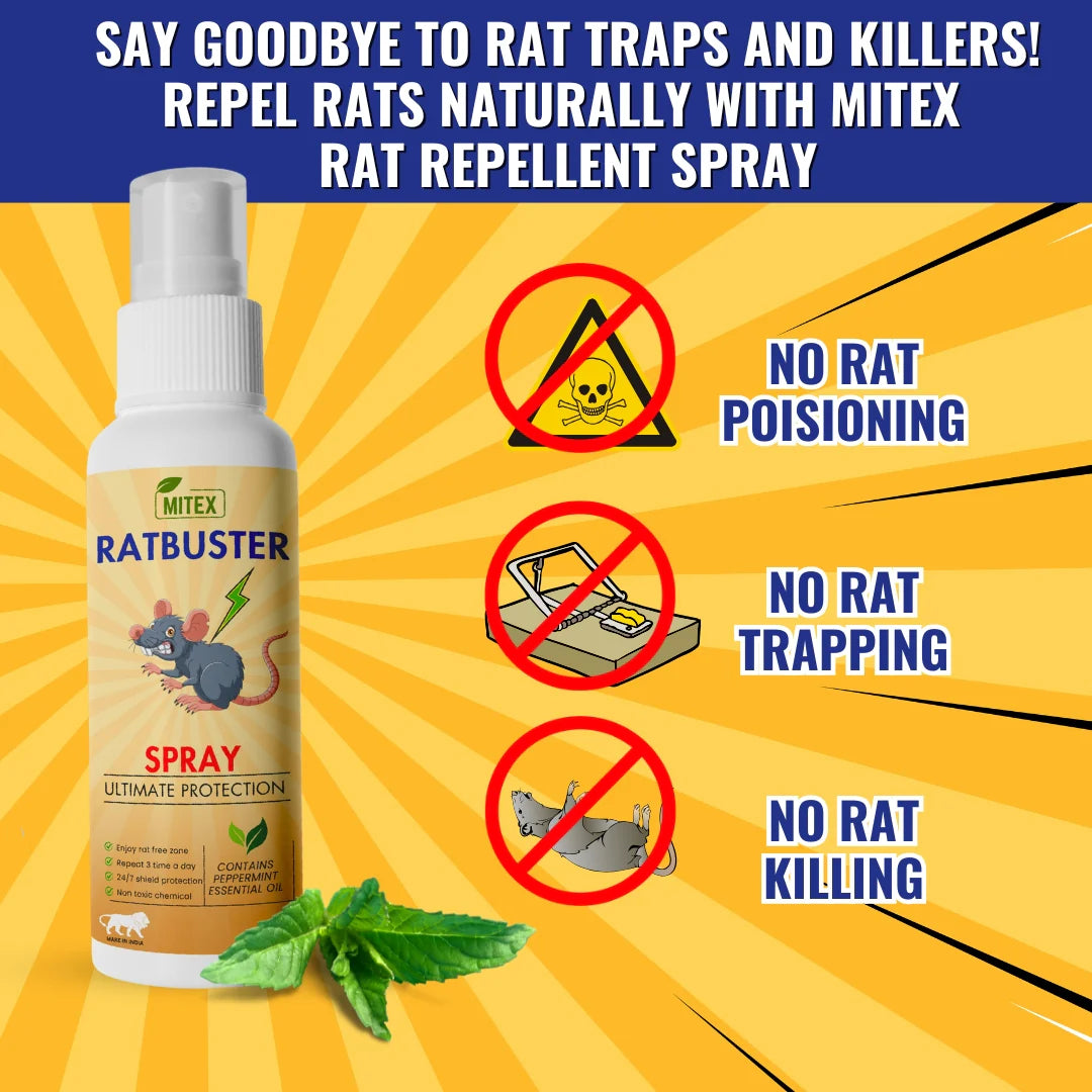 Fast-Effective Mini RATBUSTER Spray(Buy 2 Get 1 Free )