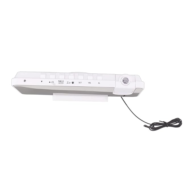 Projection Alarm Clock with Digital Mirror Display