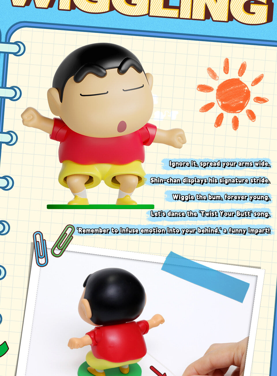 Shinchan Dynamic Action Figure Play Set