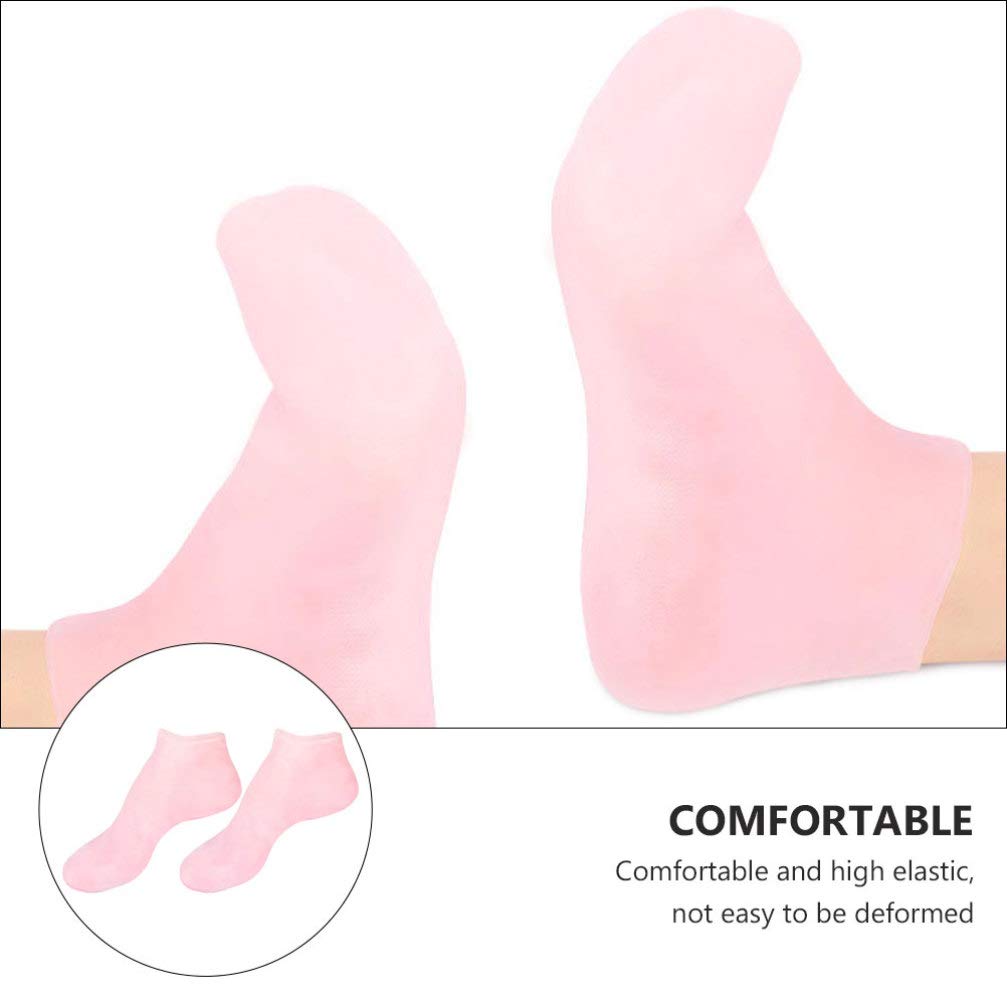 Reusable Crack Healer Silicone Socks(Set Of 2)
