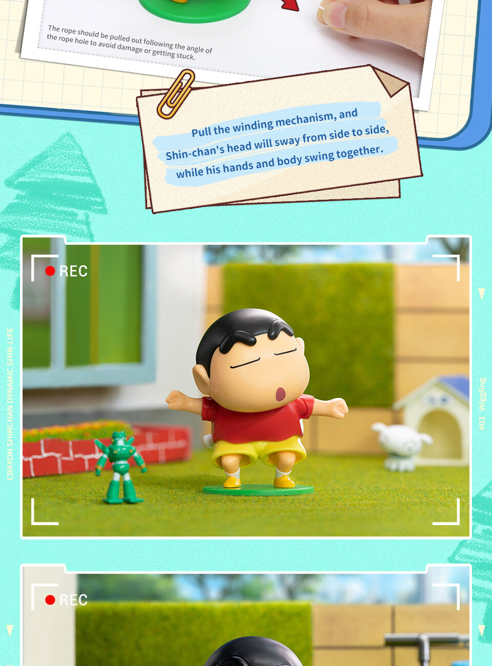 Shinchan Dynamic Action Figure Play Set