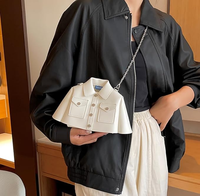 Chic Everyday Leather Jacket Tote