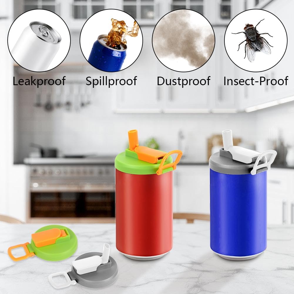 Leak-Proof Soda Can Silicone Lid