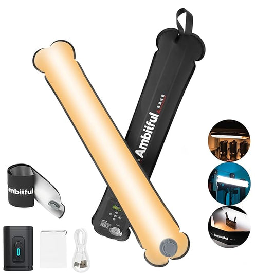 BI-Color Stable Handheld LED Inflatable Ball Light