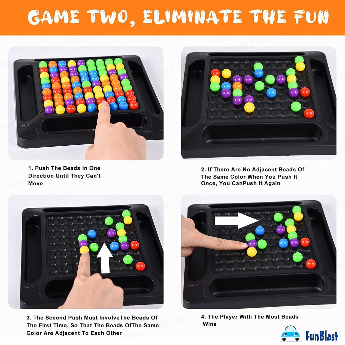 Rainbow Ball Chess Board Game