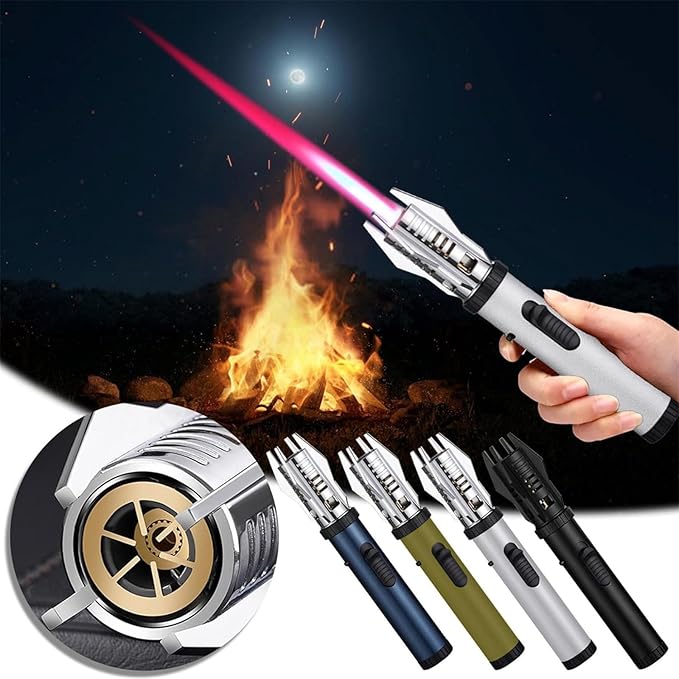 Safety Locked Mini Durable Metal Torch Lighter