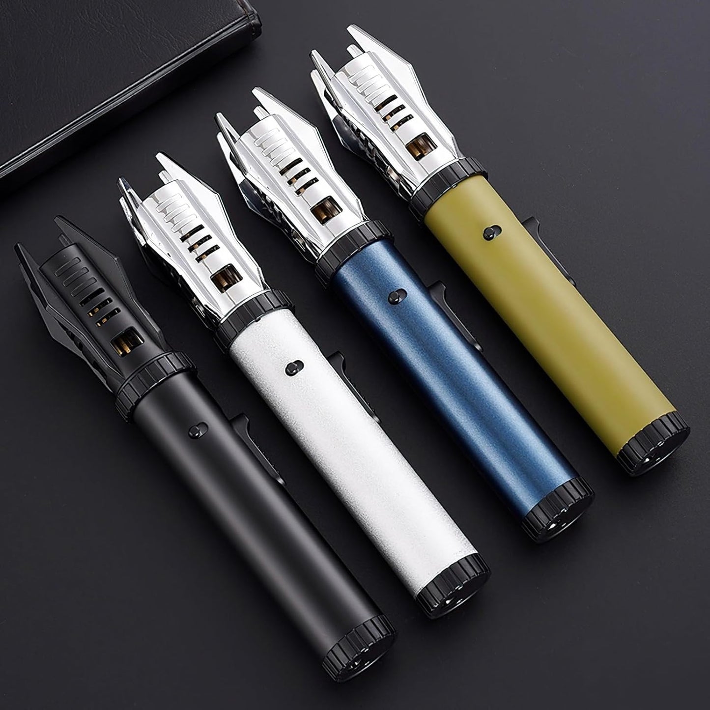 Safety Locked Mini Durable Metal Torch Lighter