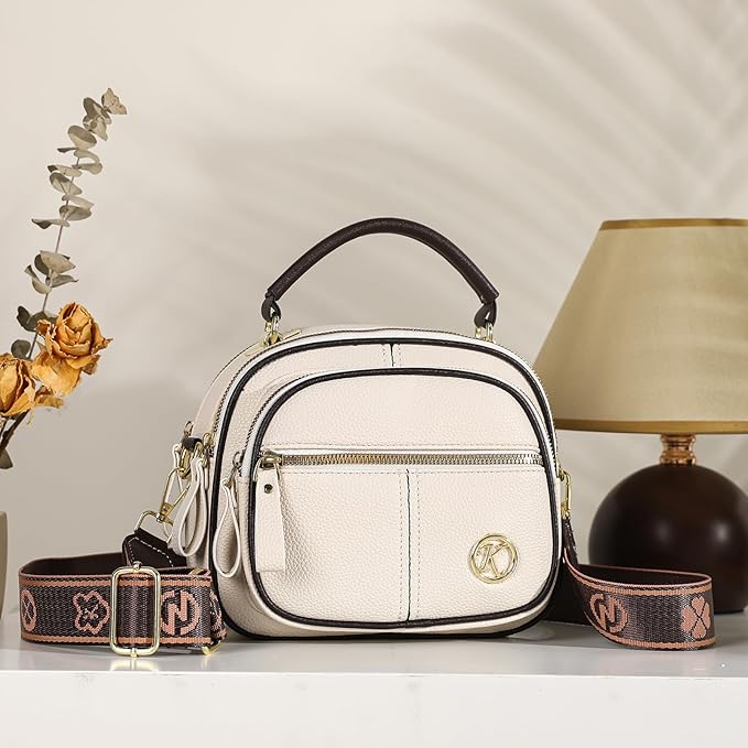 Showstopper Leather Crossbody Bag