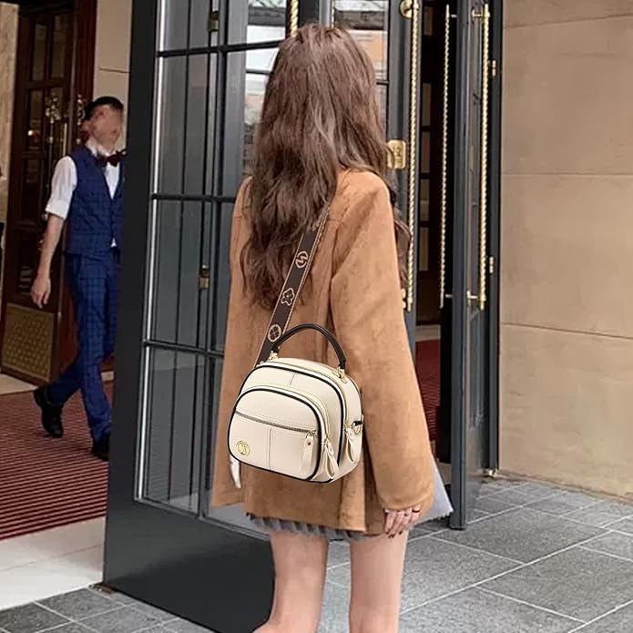 Showstopper Leather Crossbody Bag