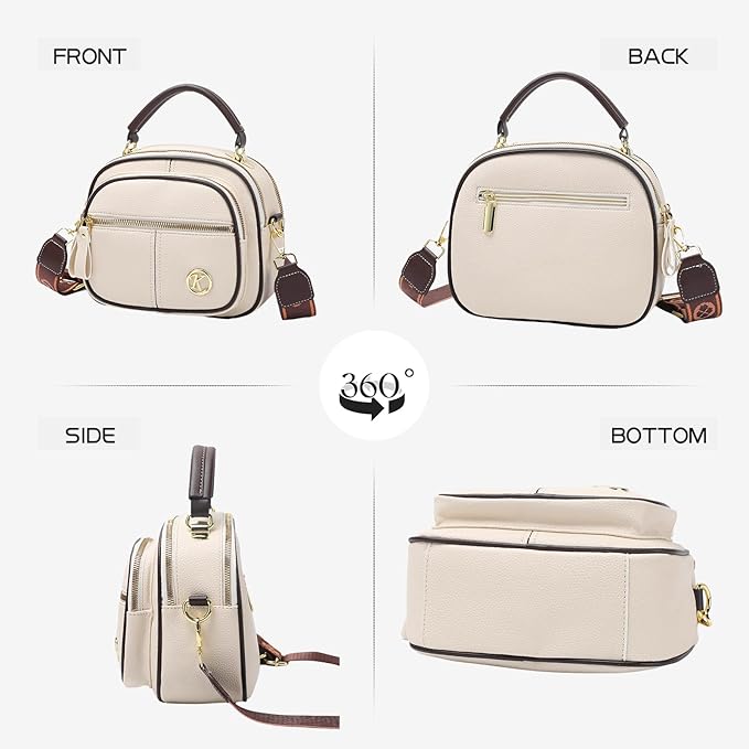 Showstopper Leather Crossbody Bag