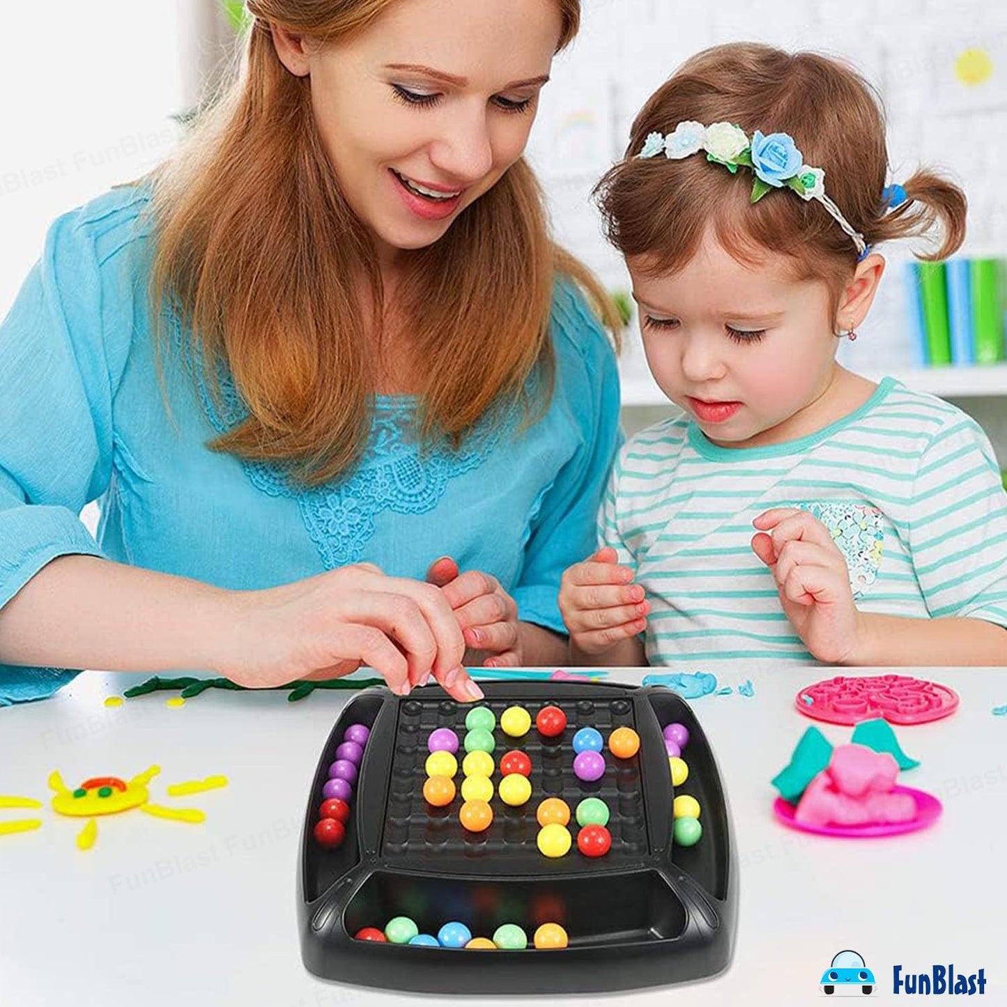 Rainbow Ball Chess Board Game