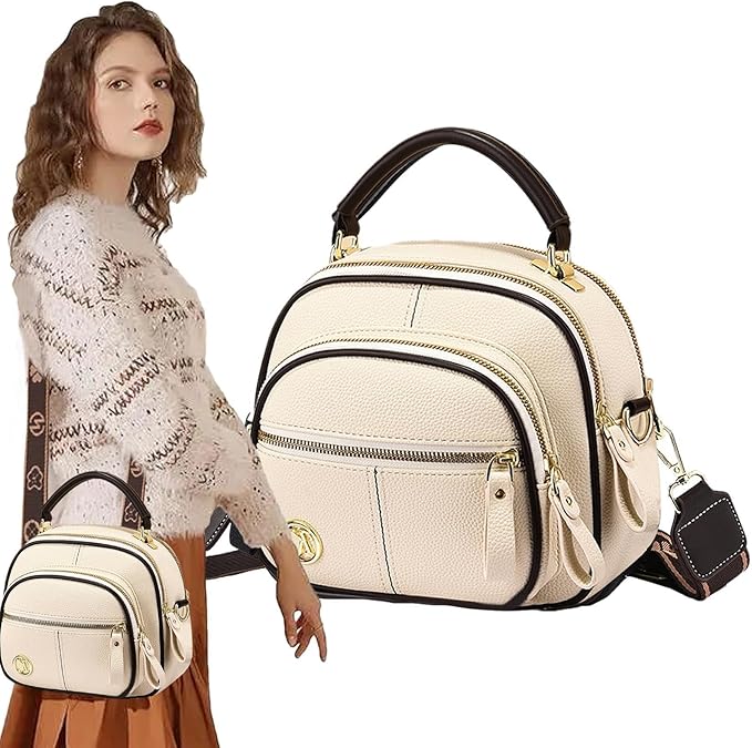 Showstopper Leather Crossbody Bag