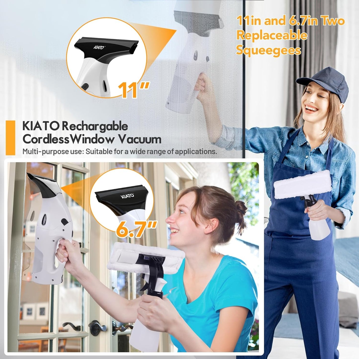 Rechargeable Stain Removal Multipurpose Vacuum Cleaner