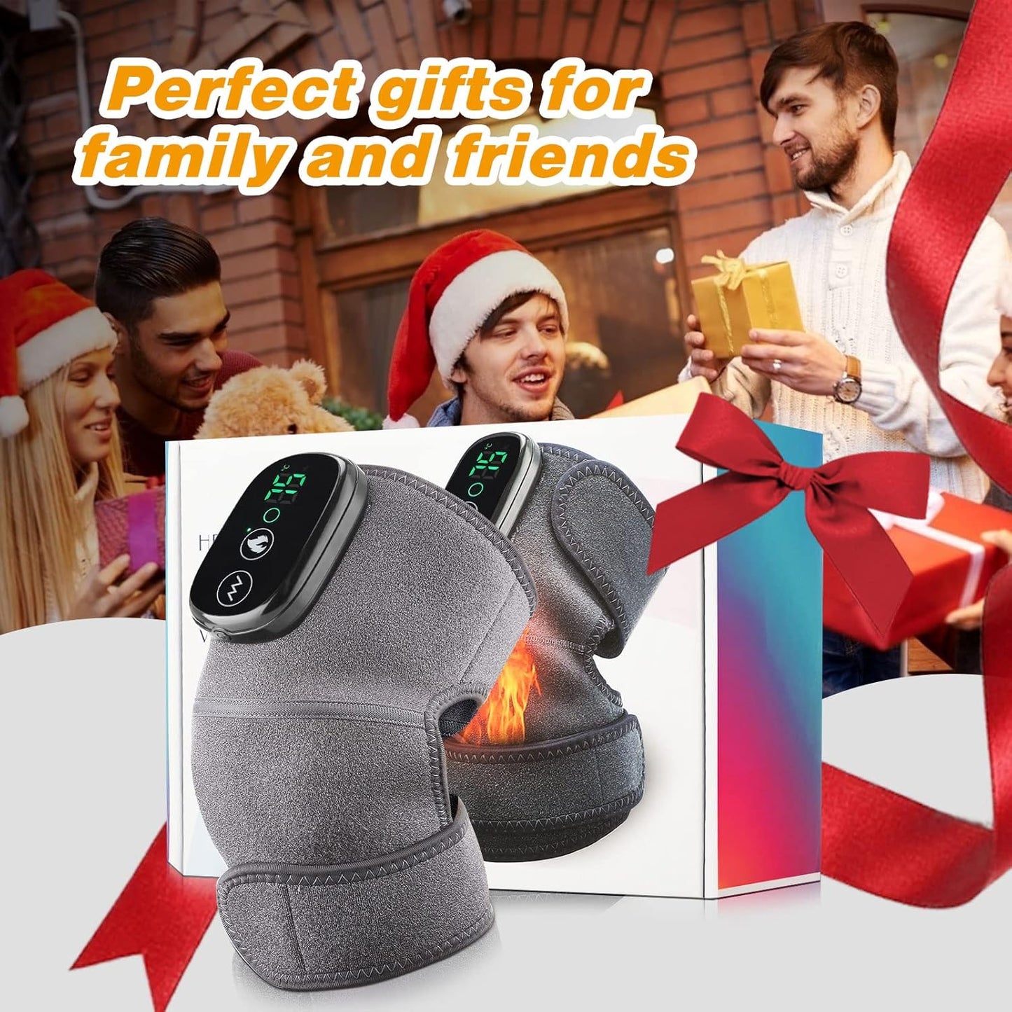 Cordless Rechargeable Heating Pads Massager