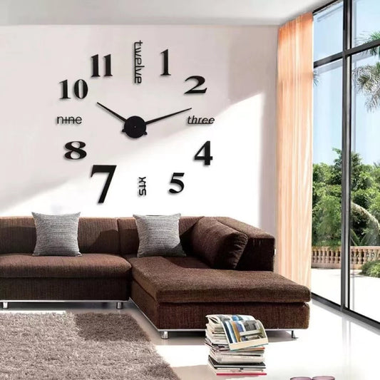 3D Wall Decorative Clock