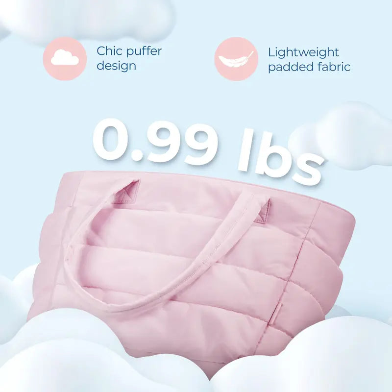 Bomber Chic Puffer Tote Bag