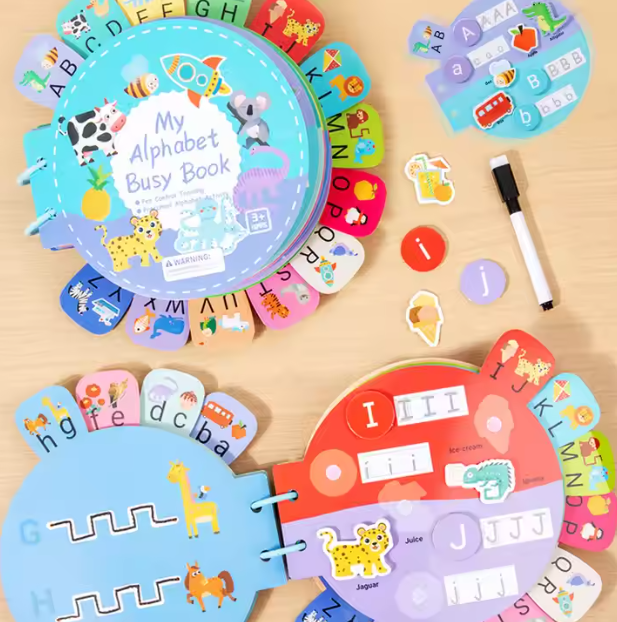 Educational Alphabet Busy Book