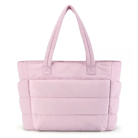 Bomber Chic Puffer Tote Bag