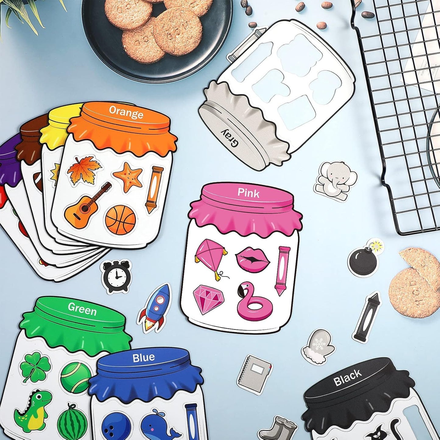 Magnetic Color Sorting Toy