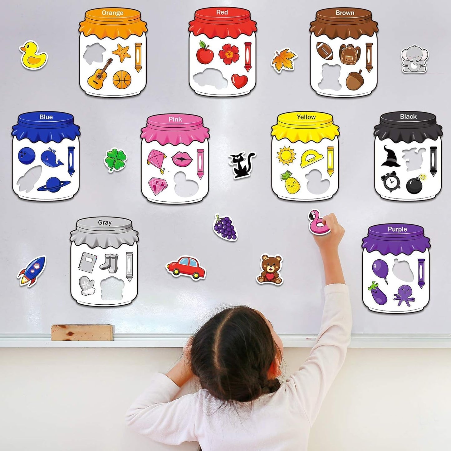 Magnetic Color Sorting Toy