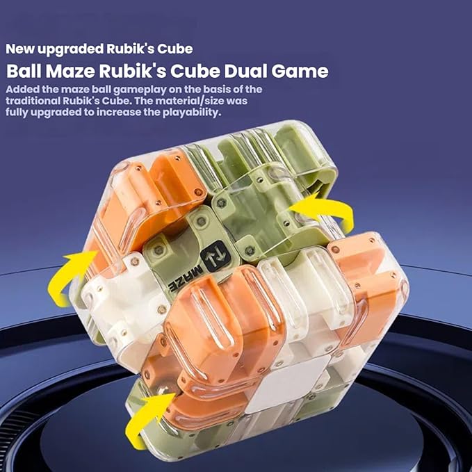 3D Maze Cube Puzzle