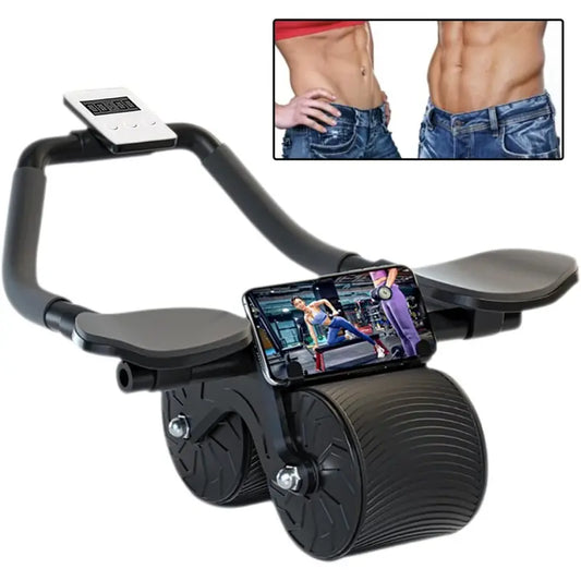 Easy To Use Portable Ab Roller Trainer