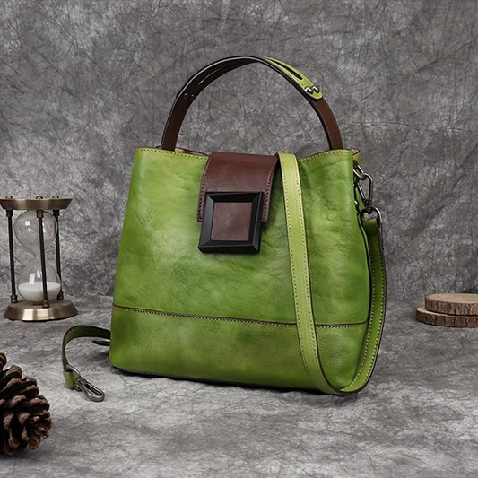 Vintage-Style Women's Crossbody Bag