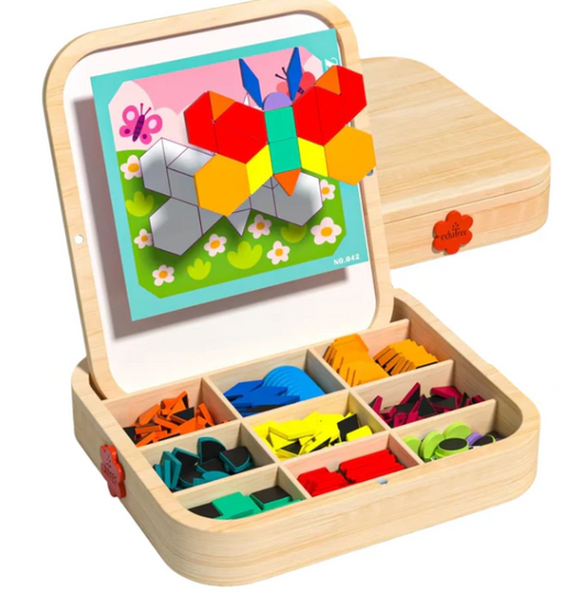 Montessori Magnetic Mosaic Play Box