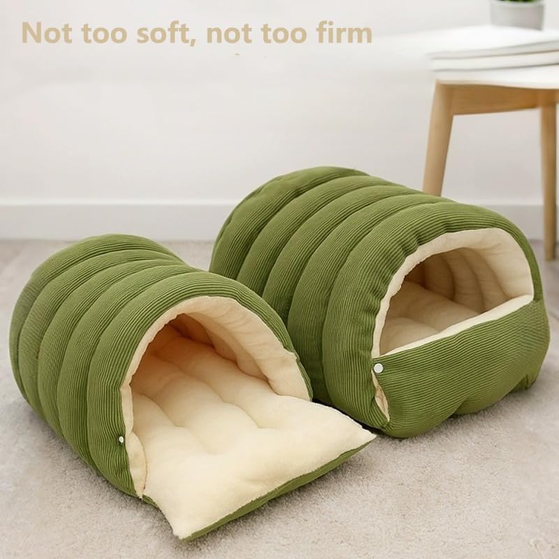 Cozy Cave-Style Cat Bed