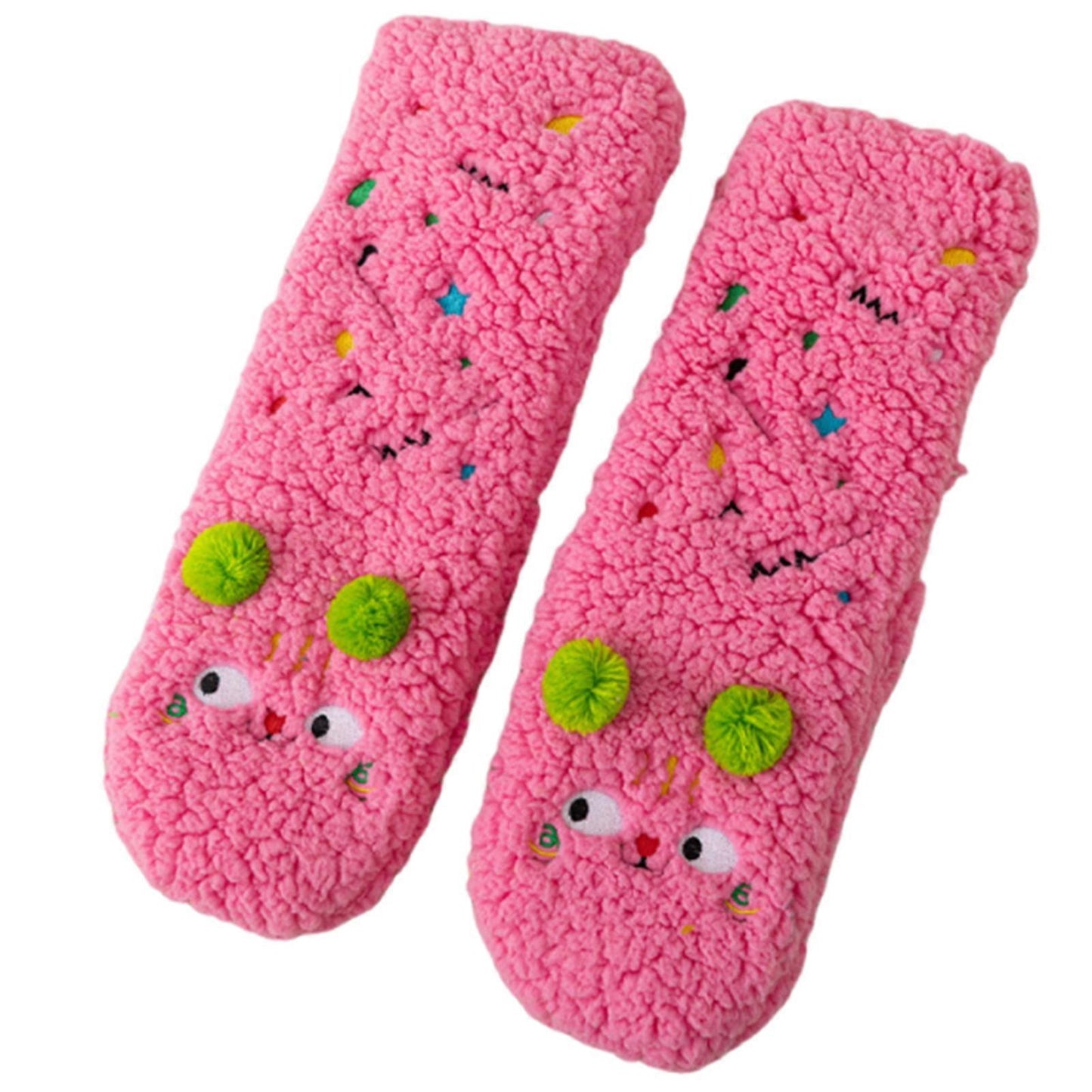 Fleece Slipper Socks
