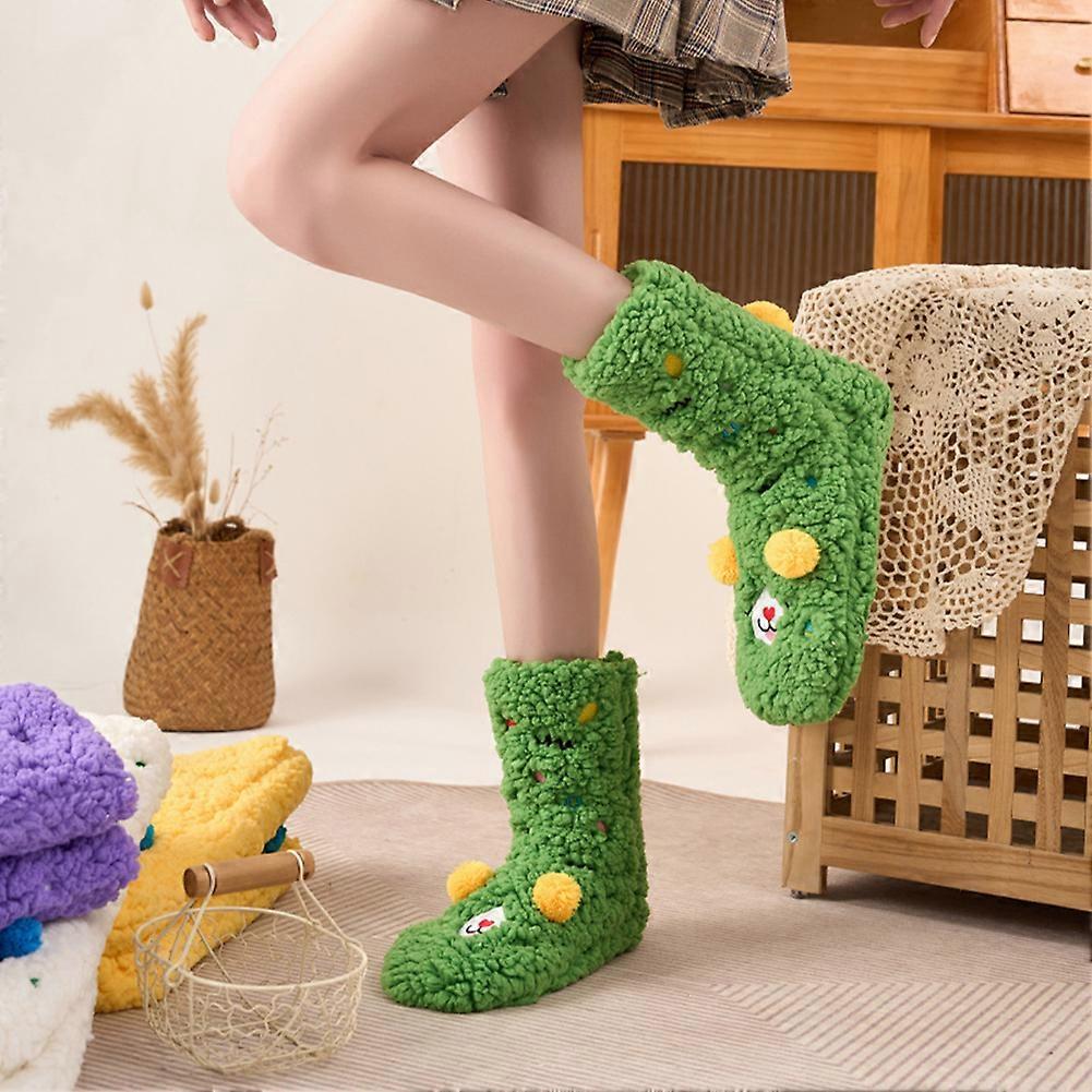 Fleece Slipper Socks