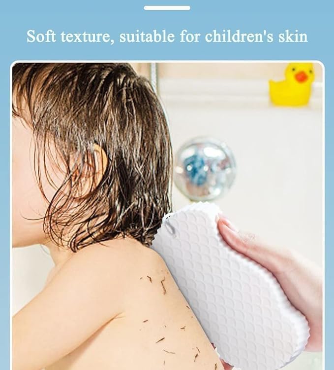 Exfoliating Bath Sponge Set (Set of 3)