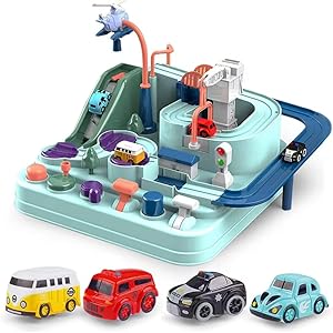 Interactive Race Car Track Toy